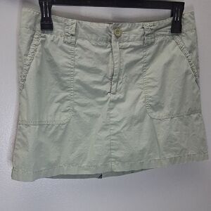 Dockers Women's Mint Green Ruffled Skorts Size 12 NWOT